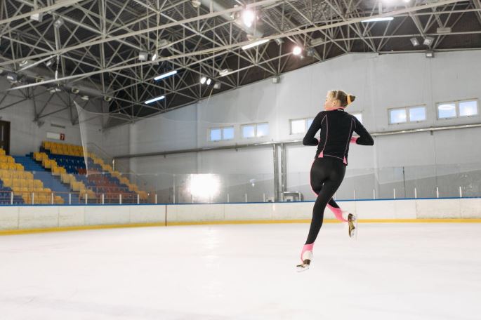 pista de hielo en Jaca